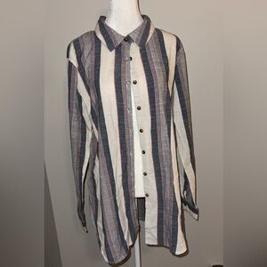 Striped Button up